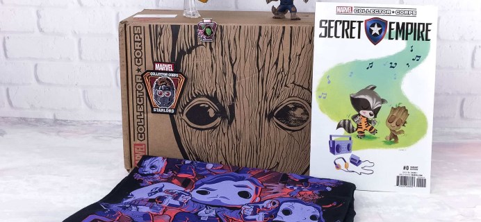 Marvel Collector Corps April 2017 Subscription Box Review – Guardians of the Galaxy Vol. 2!