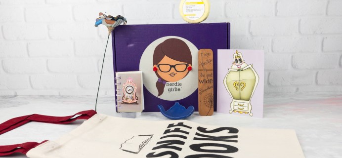 Nerdie Girlie March 2017 Subscription Box Review