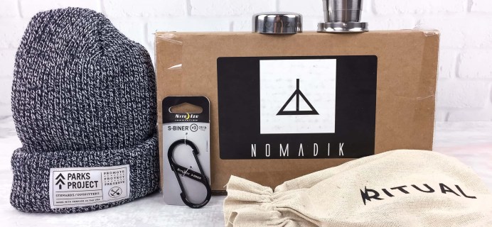 Nomadik February 2017 Subscription Box Review + Coupon