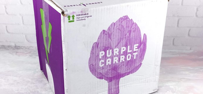 The Purple Carrot April 2017 Subscription Box Review + Coupon