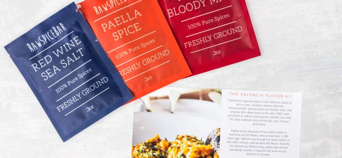 RawSpiceBar Spice Subscription Review & Coupon – February 2017
