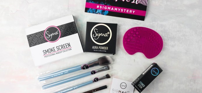 Sigma Beauty Mystery Haul Spring 2017 Review – Must Have It Box