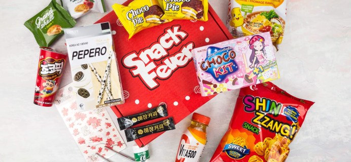 April 2017 Snack Fever Subscription Box Review + Coupon
