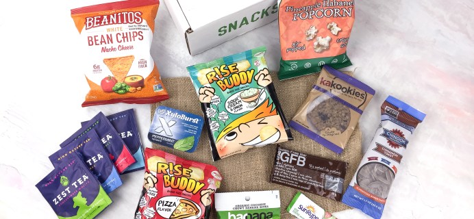SnackSack March 2017 Subscription Box Review & Coupon