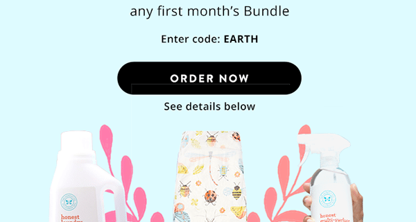 Honest Company Earth Day Sale: 40% Off Essentials Bundles for New Members!