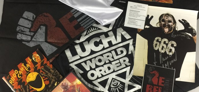 Lucha Loot Subscription Box Review & Coupon – April 2017