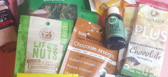 RawBox Spring 2017 Subscription Box Review + Coupon