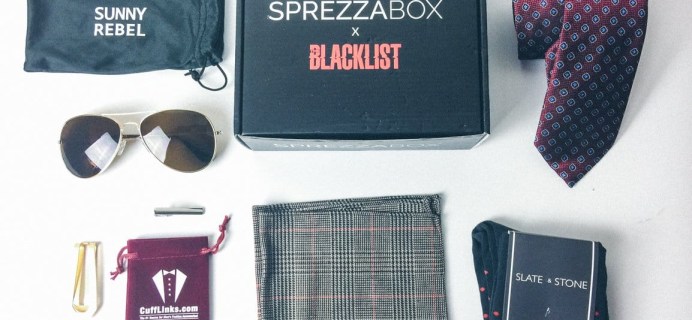 SprezzaBox Subscription Box Review + Coupon – April 2017