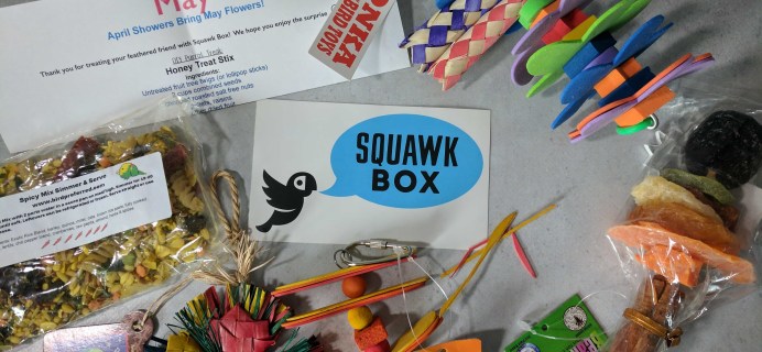 Squawk Box Subscription Box Review – May 2017