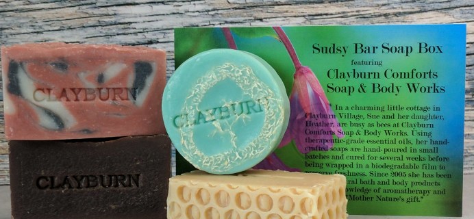 Sudsy Bar Soap Box May 2017 Subscription Box Review + Coupon