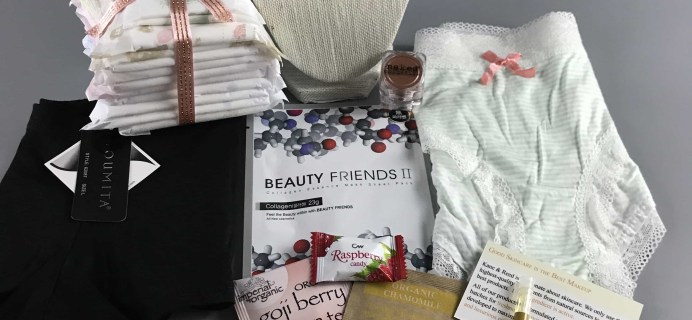 Rose War Panty Power May 2017 Subscription Box Review + Coupon