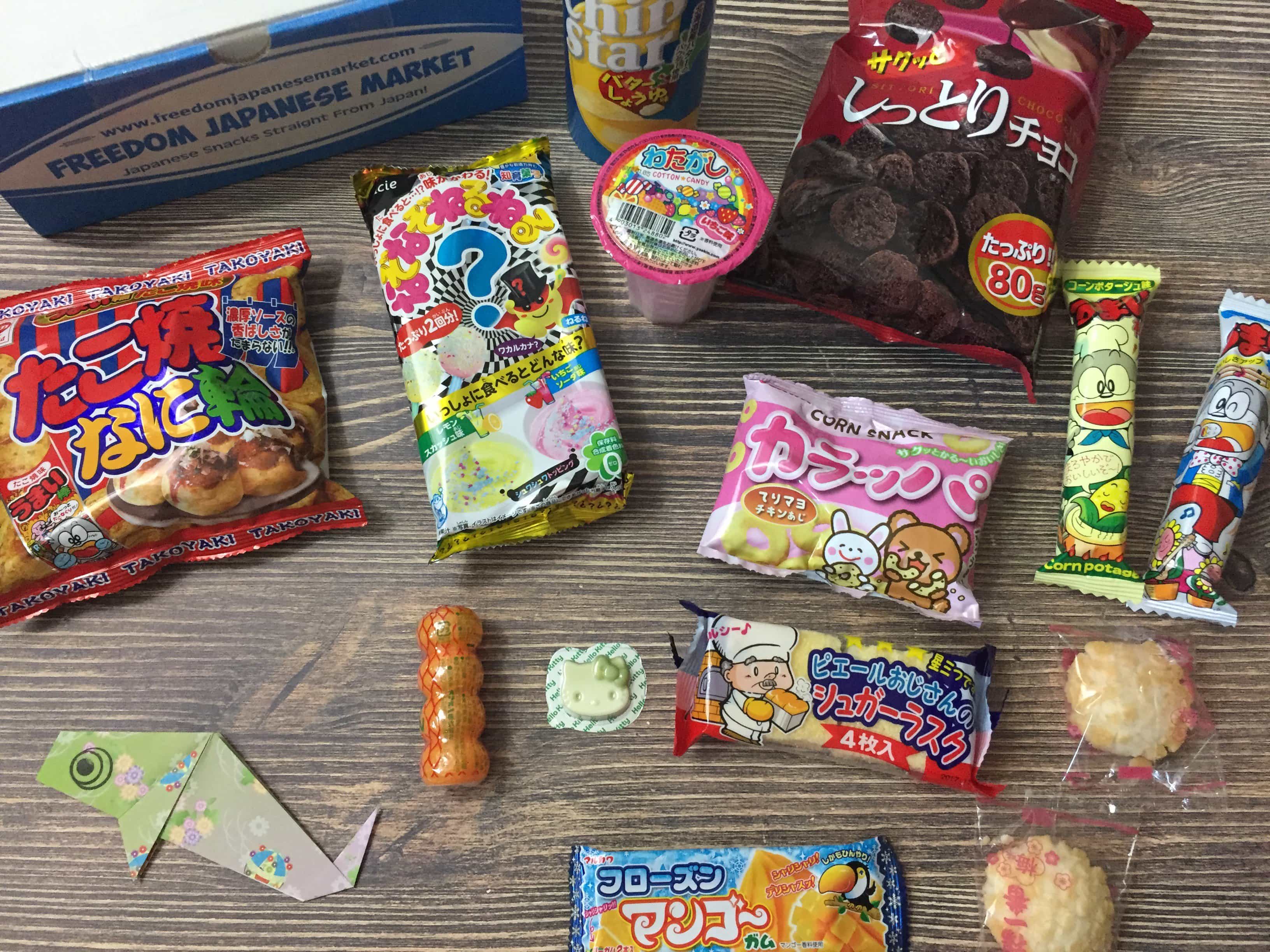 Freedom Japanese Market May 2017 Subscription Box Review - Hello  Subscription