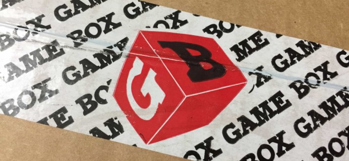 Game Box Monthly June 2017 Subscription Box Review