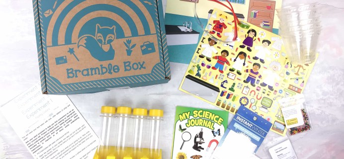 Bramble Box Subscription Box Review + Coupon – Science Lab!