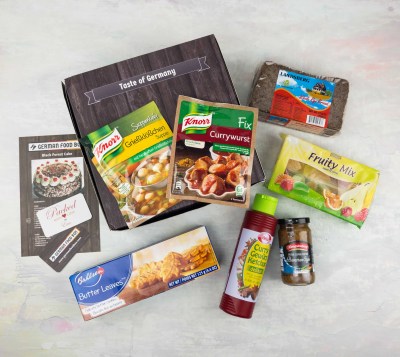 German Food Box May 2017 Subscription Box Review + Coupon