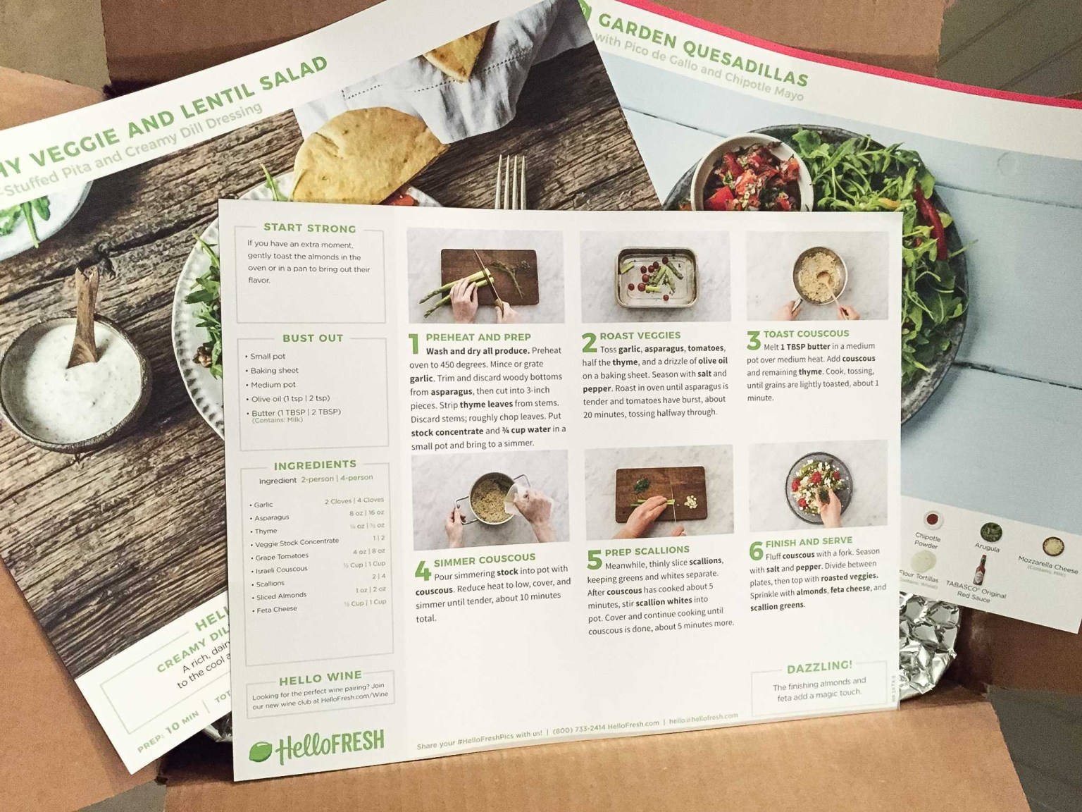 Hello Fresh Subscription Box Review + Coupon May 2017 Hello