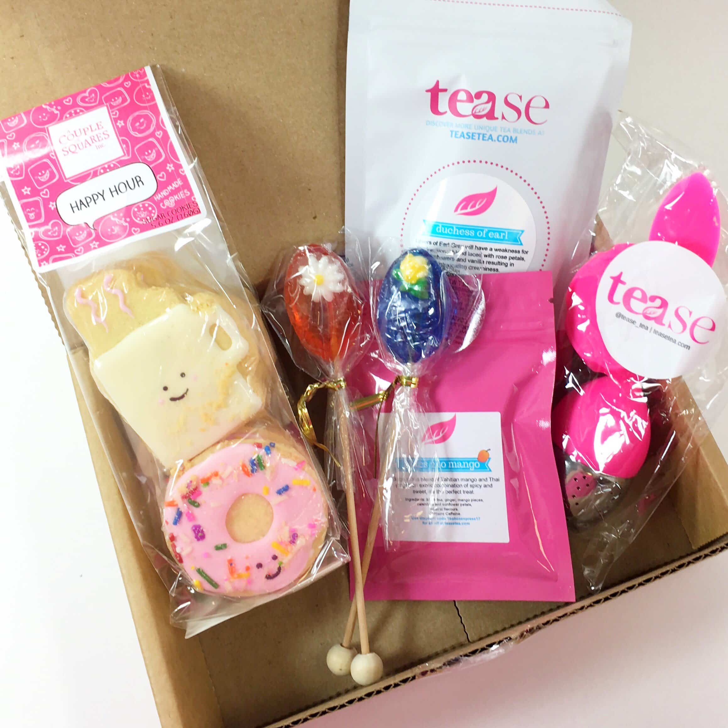 Tea Box Express May 2017 Subscription Review & Coupon Hello Subscription