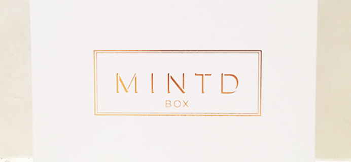 MINTD Box September 2018 Full Spoilers + Coupon!