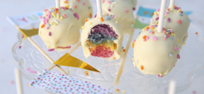 Foodstirs 80% Off Coupon: May 2017 Rainbow Cake Pop Kit $9.95 Shipped!