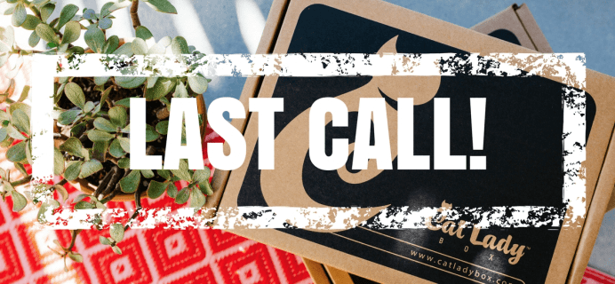 Last Call for Cat Lady Box June 2017 Box + 15% Off Coupon!