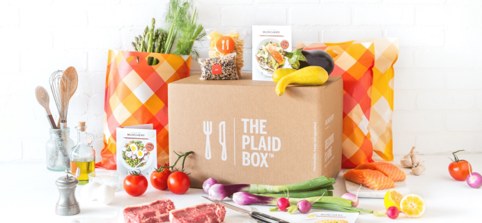 New The Plaid Box by Munchery Deal: 50% Off First Box!