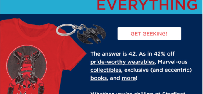Loot Vault Geek Pride Day Sale: 42% Off Everything!