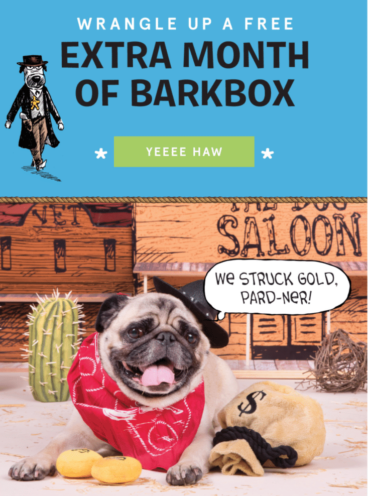 BarkBox Coupon: First Box FREE With 6+ Month Subscription! - Hello ...