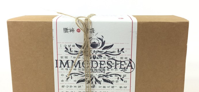 Immodestea Tea Master Club Subscription Box Review + Coupon – May 2017