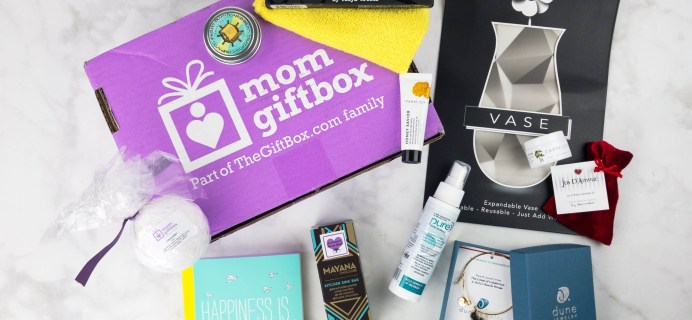 MomGiftBox Subscription Box Review + Coupon – Welcome Box!