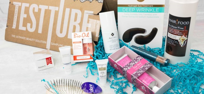 New Beauty Test Tube May 2017 Subscription Box Review + Coupon 