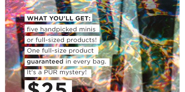 Pur Cosmetics Mystery Grab Bag Now Available + Coupon!