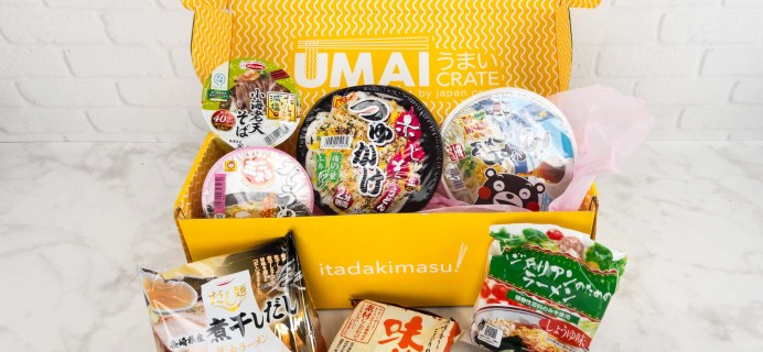 Umai Crate May 2017 Subscription Box Review + Coupon
