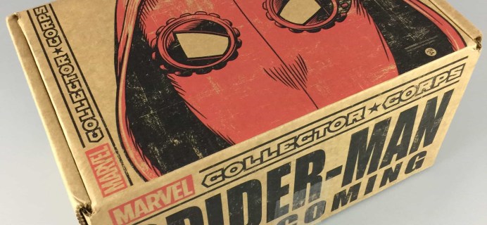 Marvel Collector Corps June 2017 Subscription Box Review – Spider-Man: Homecoming