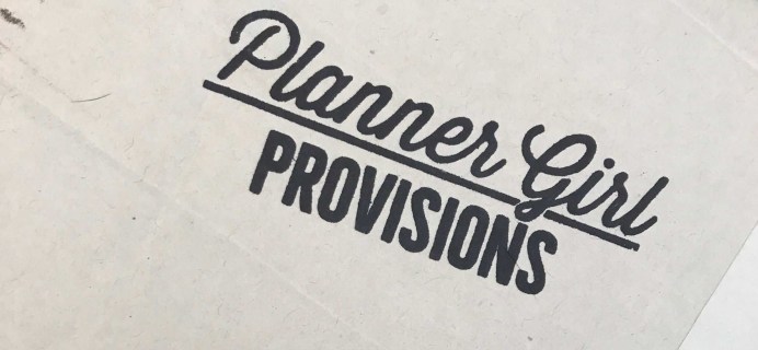 Planner Girl Provisions June 2017 Review