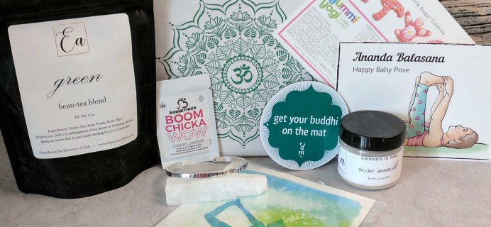 BuddhiBox Yoga Subscription Box Review + Coupon – May 2017