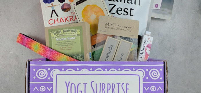 Yogi Surprise Subscription Box Review + Coupon – June 2017