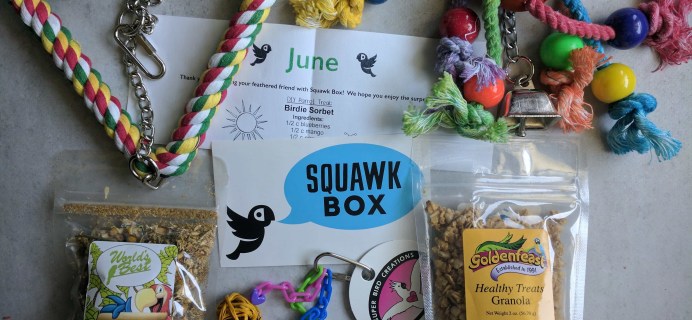 Squawk Box Subscription Box Review – June 2017