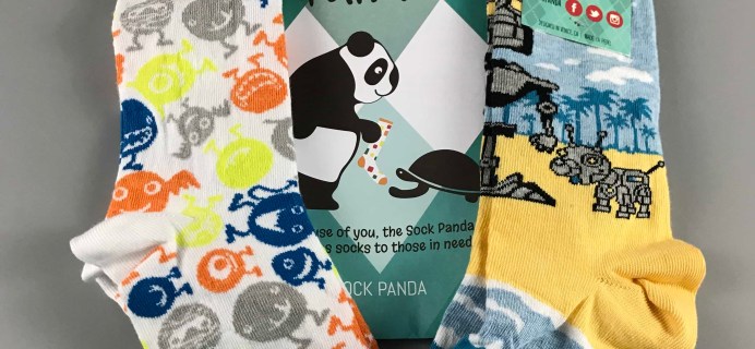 Sock Panda Tween Socks June 2017 Subscription Review + Coupon
