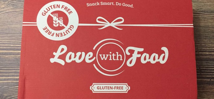 Love With Food Gluten-Free June 2017 Subscription Box Review + Coupon
