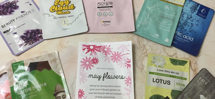 Beauteque Mask Maven May 2017 Subscription Box Review + Coupon