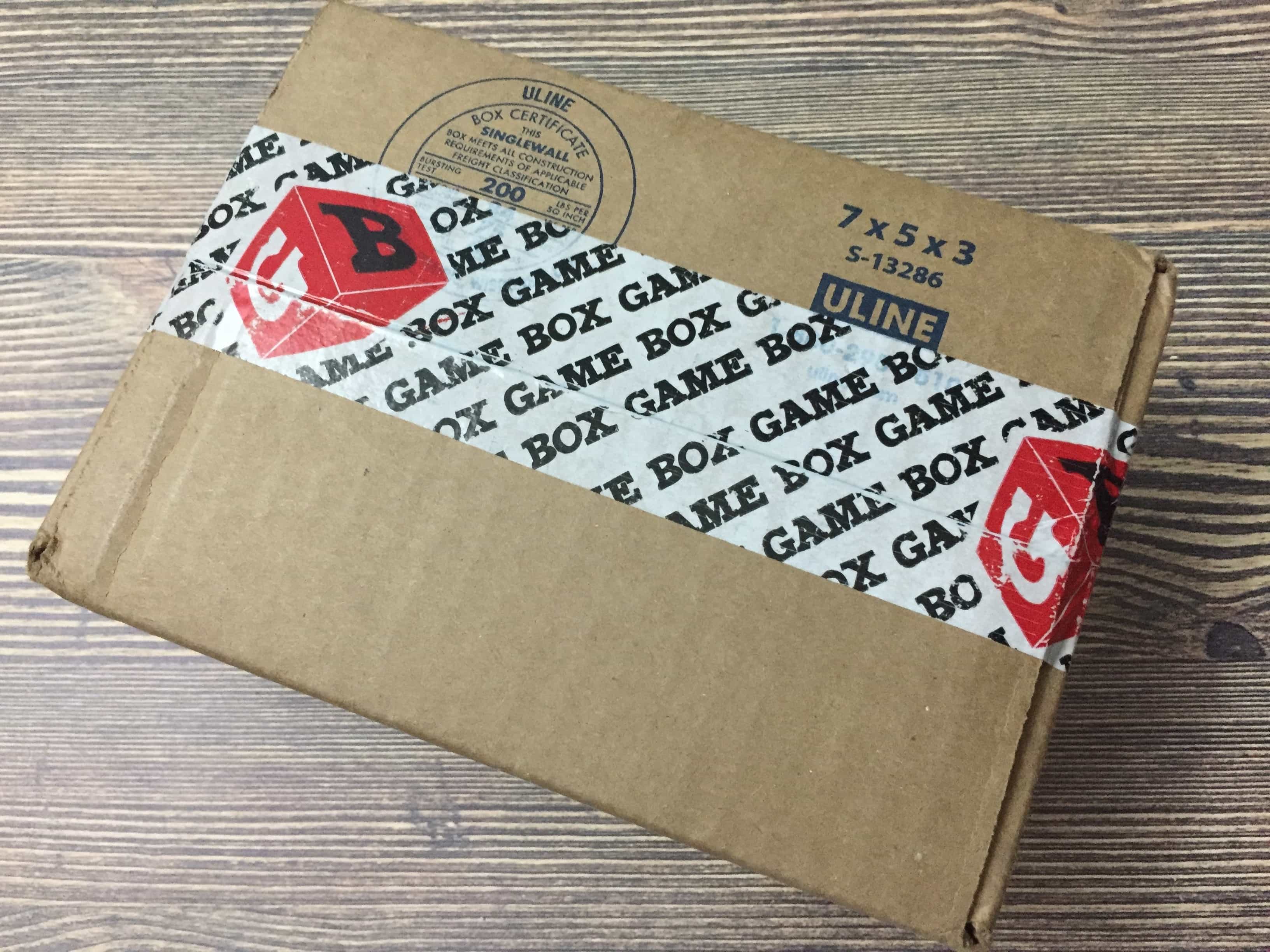 Game Box Monthly June 2017 Subscription Box Review Hello Subscription
