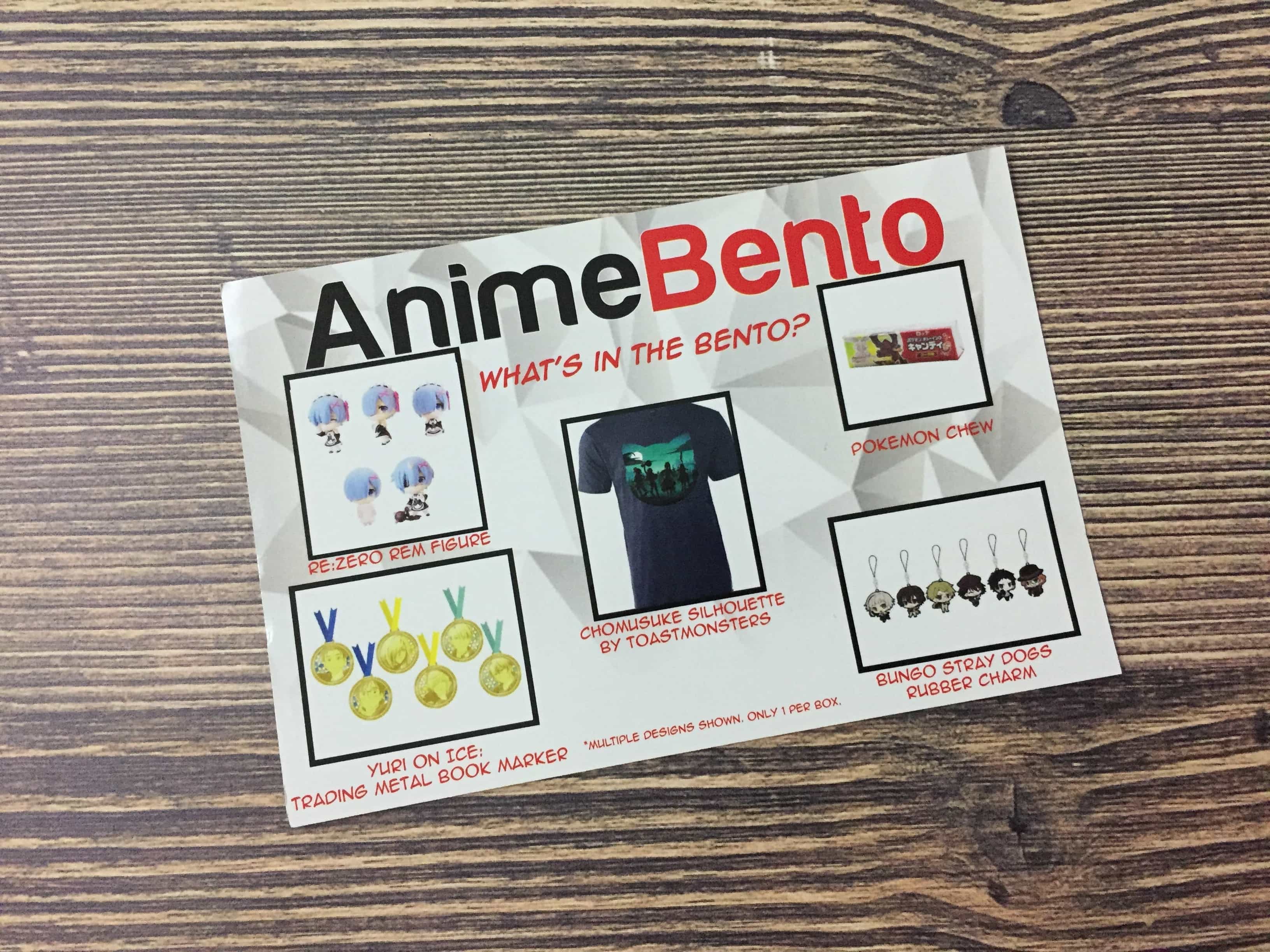 Anime Bento June 2017 Subscription Box Review Coupon Hello Subscription   IMG 7778 E1498684002771 