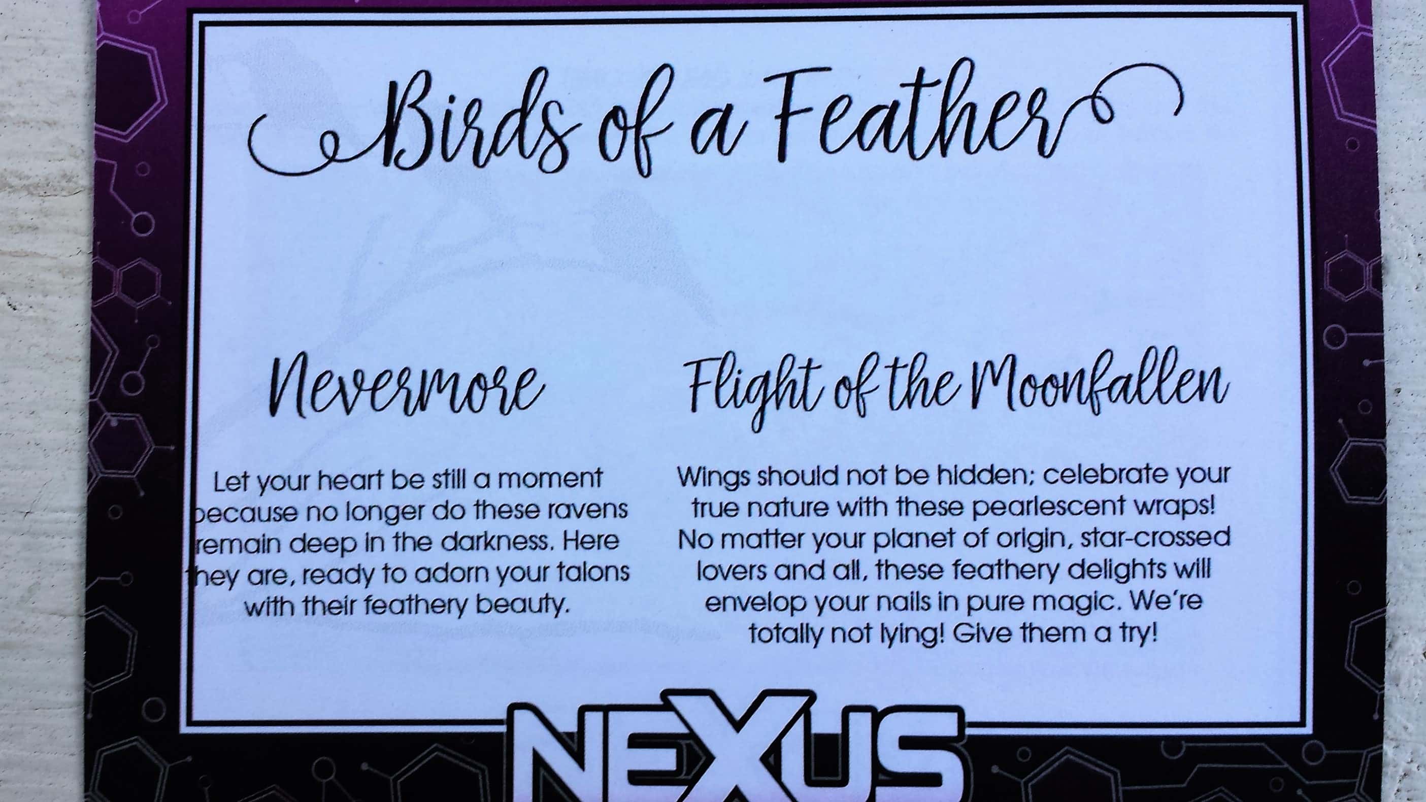 Nexus by Espionage Cosmetics April 2017 Subscription Box Review ...