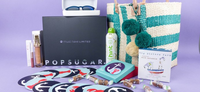 Popsugar Must Have Summer 2017 Limited Edition Box Review