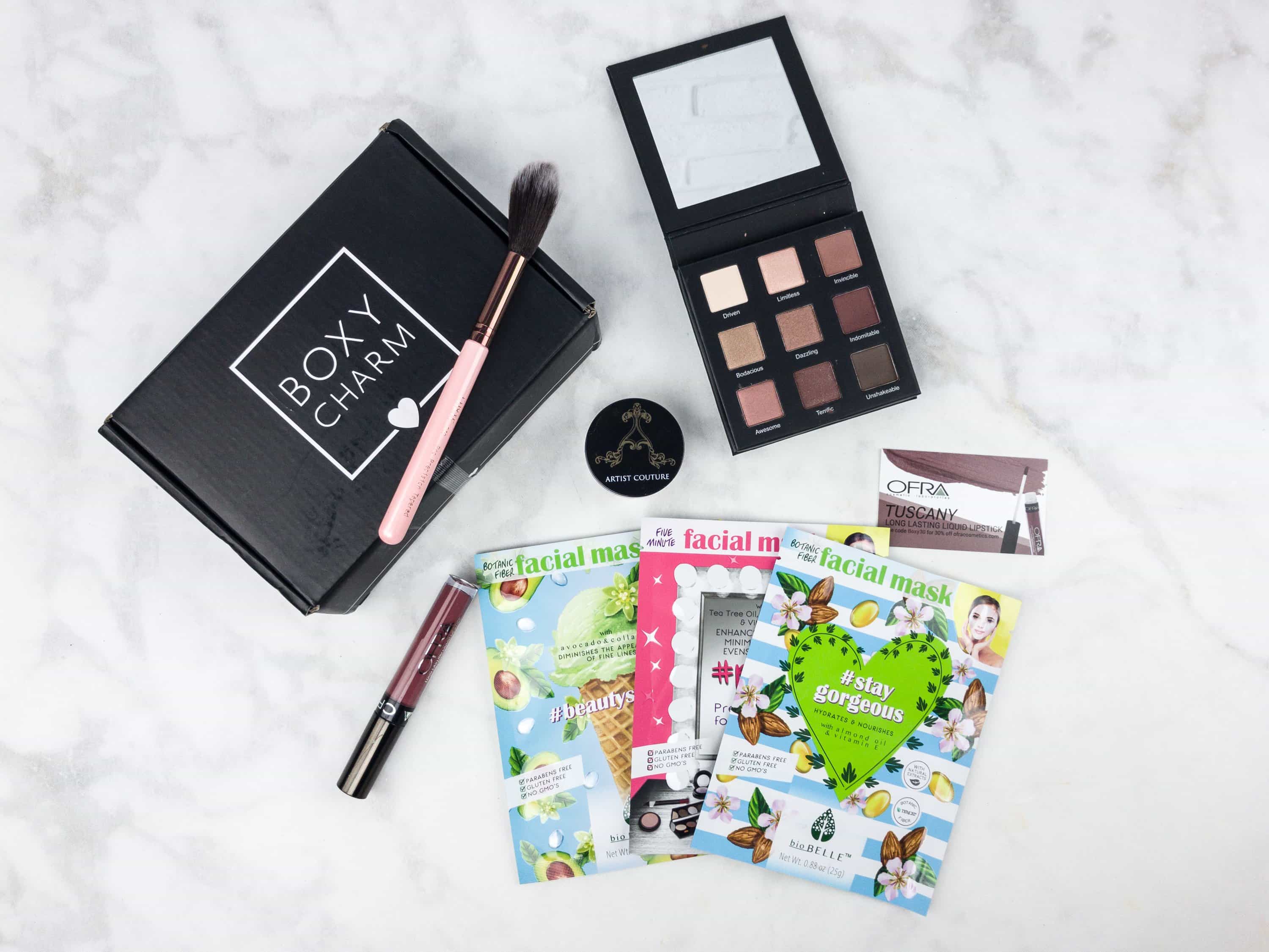 BOXYCHARM June 2017 Subscription Box Review Hello Subscription