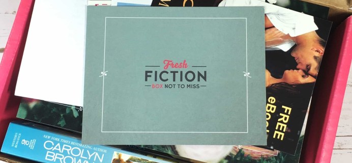 Fresh Fiction Box June 2017 Subscription Box Review + Coupon