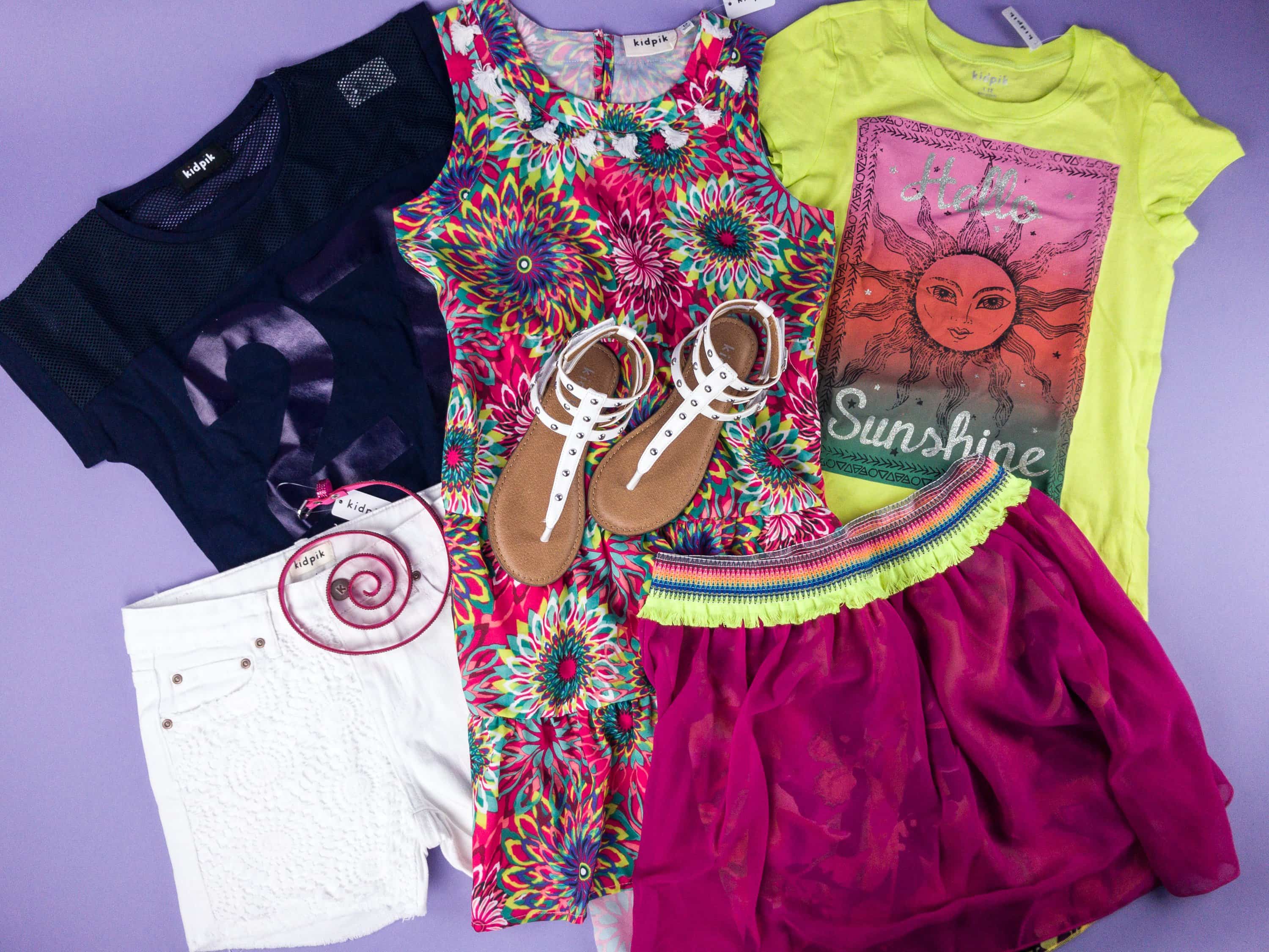 tween summer shorts 2017 Kidpik Summer 2017 Subscription Box Review - Hello Subscription