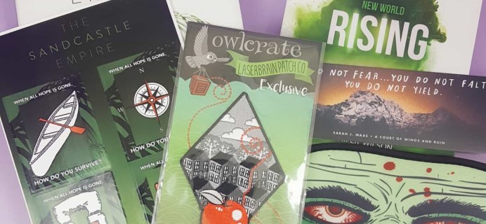 OwlCrate June 2017 Subscription Box Review + Coupon