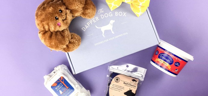 The Dapper Dog Box June 2017 Subscription Box Review + Coupon