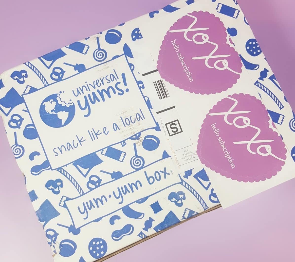 Universal Yums May 2017 Subscription Box Review - Japan - Hello
